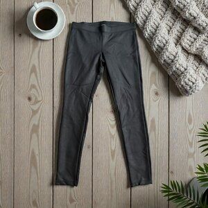 EXPRESS Black Shimmer Finish Leggings Size Medium